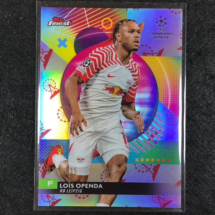 2023-24 UEFA Club Comp Finest LOIS OPENDA Base Ferris Wheel 71/135 #72