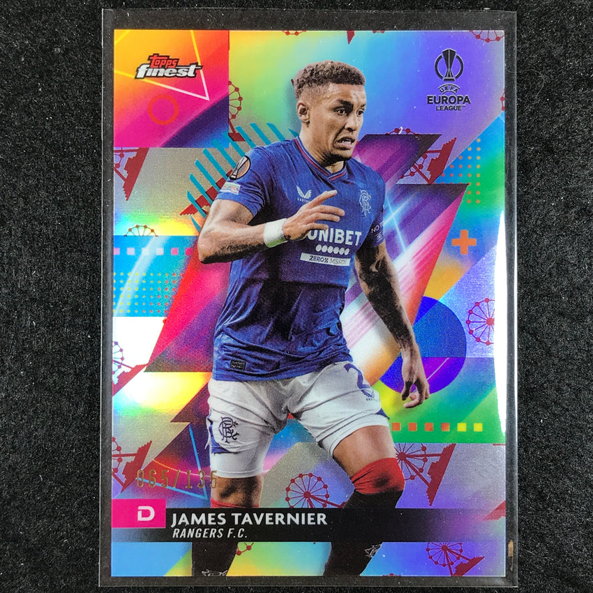 2023-24 UEFA Club Comp Finest JAMES TAVERNIER Base Ferris Wheel 65/135 #99