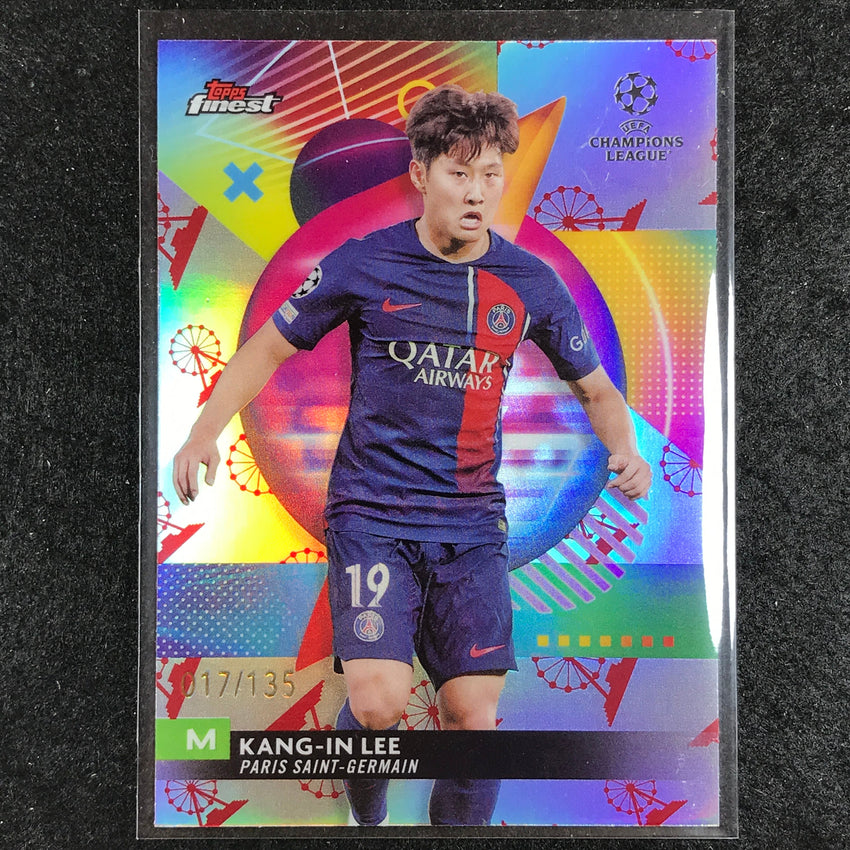 2023-24 UEFA Club Comp Finest KANG-IN LEE Base Ferris Wheel 17/135 No. 113