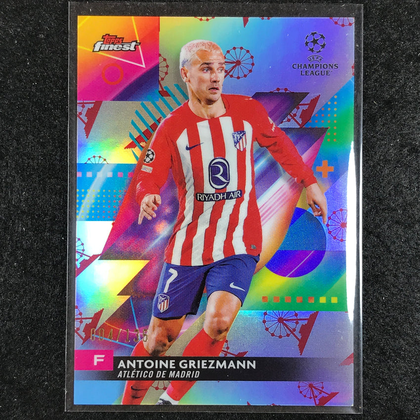 2023-24 UEFA Club Comp Finest ANTOINE GRIEZMANN Base Ferris Wheel 4/135 No. 138