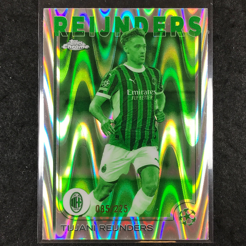 2024-25 Topps Chrome UEFA Club Comp TIJJANI REIJNDERS Night Vision /225 #139