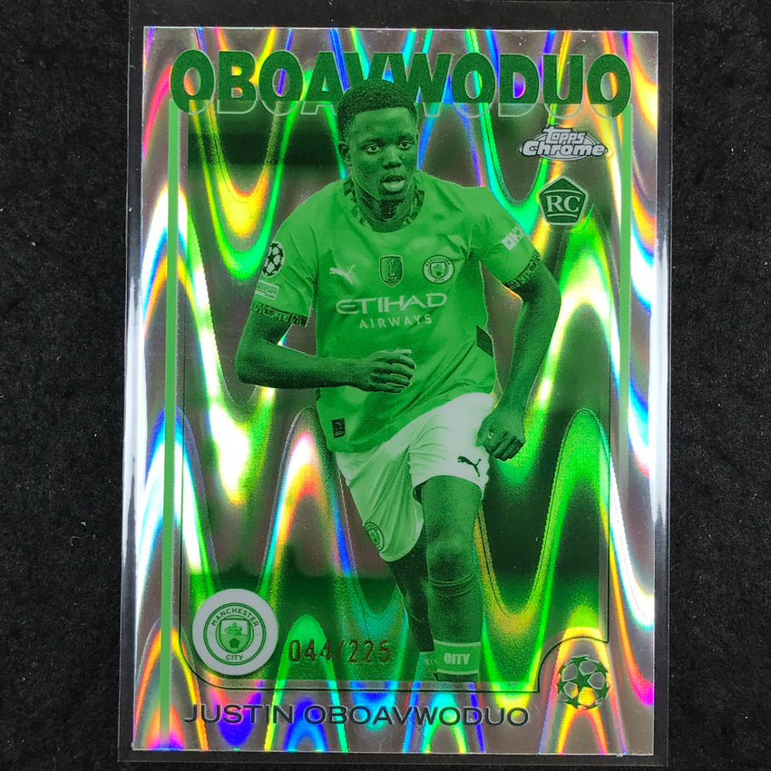2024-25 Topps Chrome UEFA Club Comp OBOAVWODUO Rookie Night Vision /225 #144