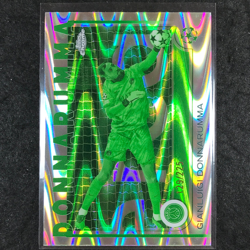 2024-25 Topps Chrome UEFA Club Comp GIANLUIGI DONNARUMMA Night Vision /225 #163