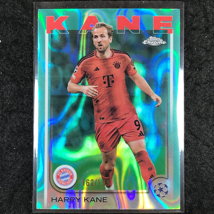2024-25 Topps Chrome UEFA Club Comp HARRY KANE Base Aqua Lava /199 #10