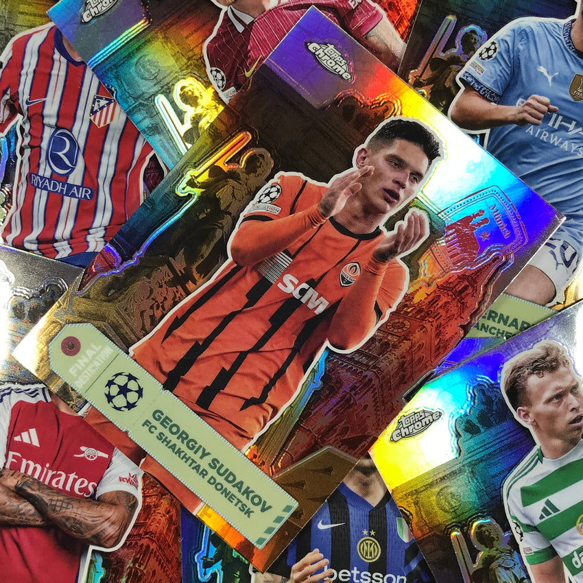 2024-25 Topps Chrome UEFA Club Comp MORTEN HJULMAND Final Destination Base #2