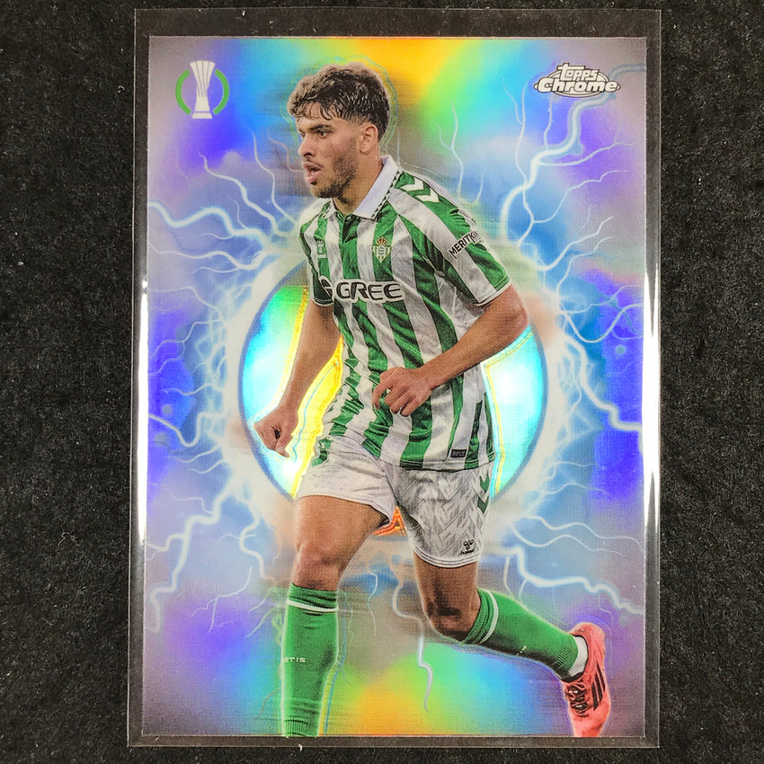 2024-25 Topps Chrome UEFA Club Comp EZZALZOULI Circle Power High Voltage #26