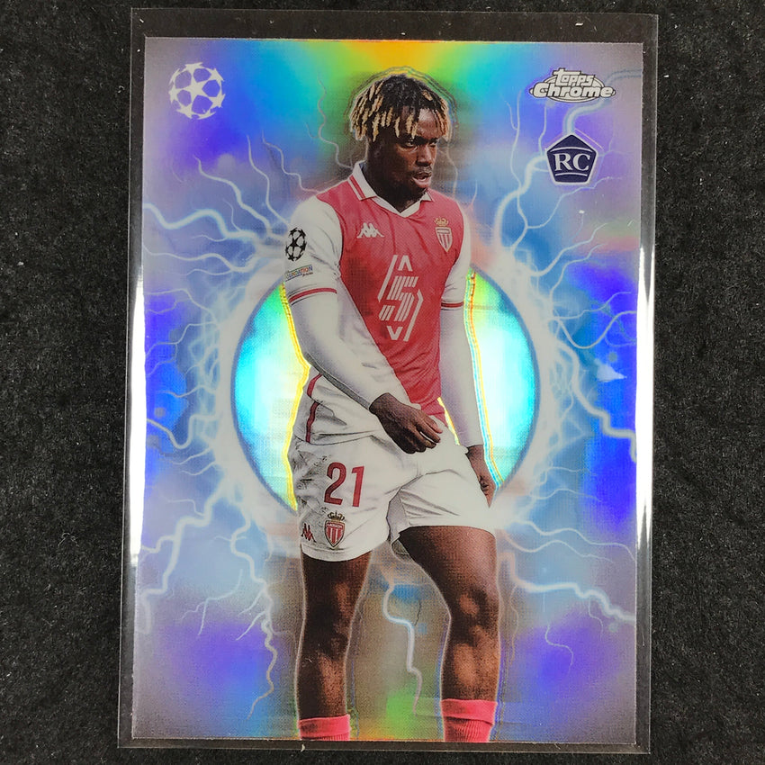 2024-25 Topps Chrome UEFA Club Comp ILENIKHENA Circle of Power High Voltage #27