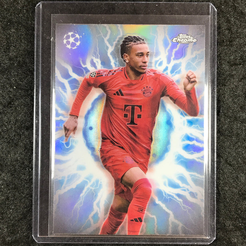 2024-25 Topps Chrome UEFA Club Comp MICHAEL OLISE Circle of Power Shockwave #7