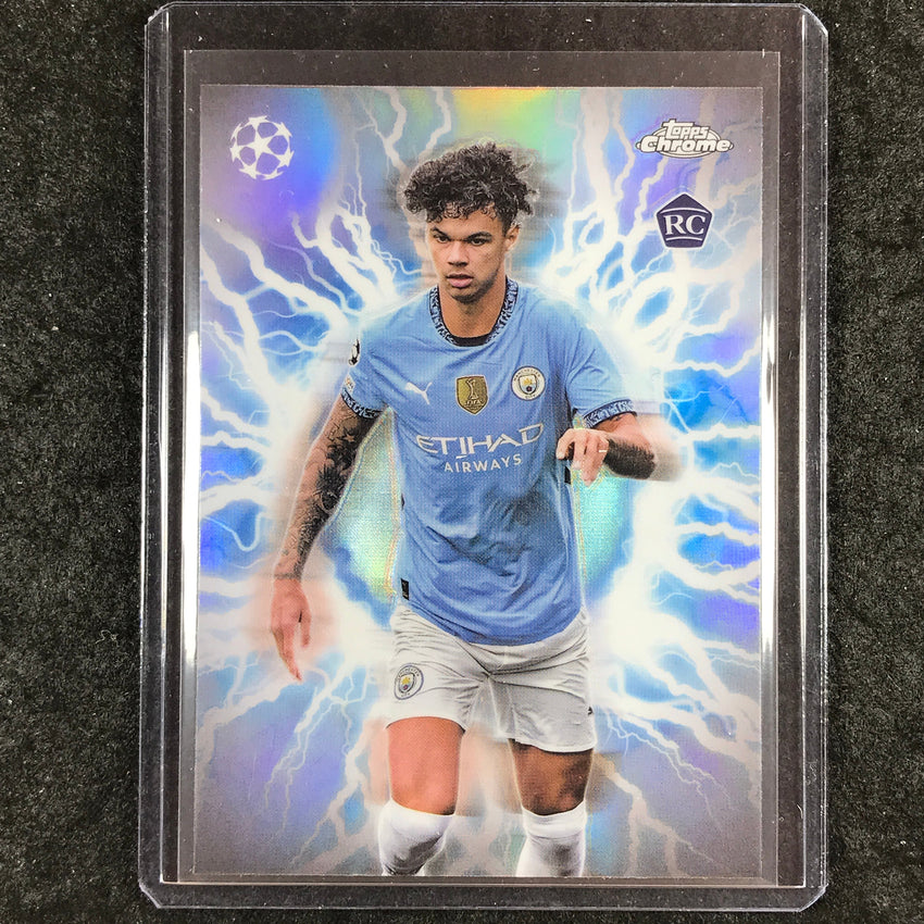 2024-25 Topps Chrome UEFA Club Comp O'REILLY Circle Power Rookie Shockwave #12