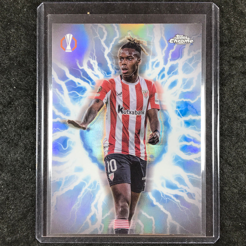 2024-25 Topps Chrome UEFA Club Comp NICO WILLIAMS Circle of Power Shockwave #30