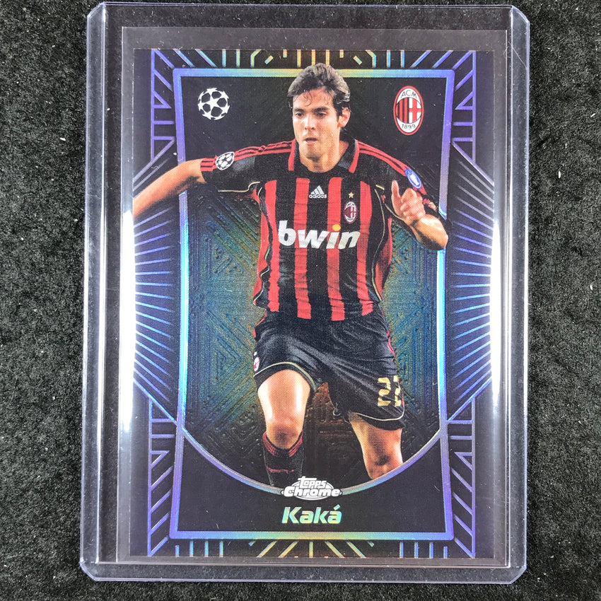 2024-25 Topps Chrome UEFA Club Comp KAKA Shadow Etch SP #3