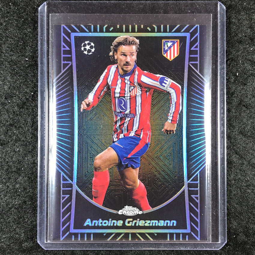 2024-25 Topps Chrome UEFA Club Comp ANTOINE GRIEZMANN Shadow Etch SP #5