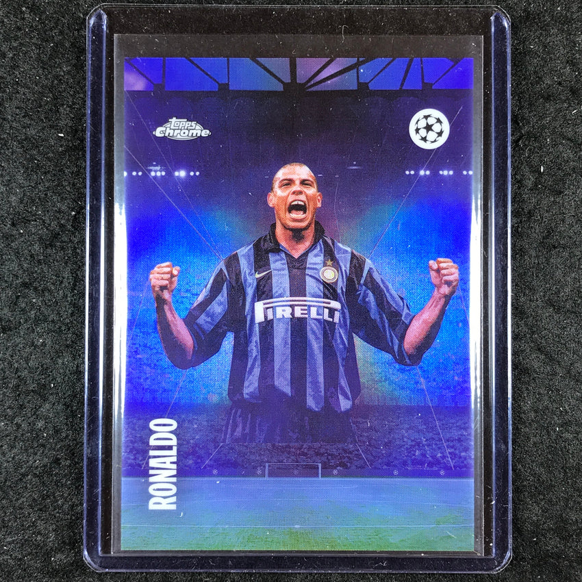 2024-25 Topps Chrome UEFA Club Comp RONALDO TIFO SSP #9