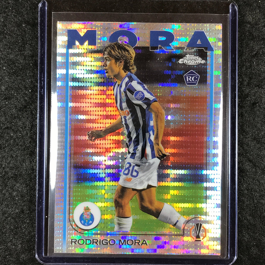 2024-25 Topps Chrome UEFA Club Comp RODRIGO MORA Base Rookie Pulsar #137