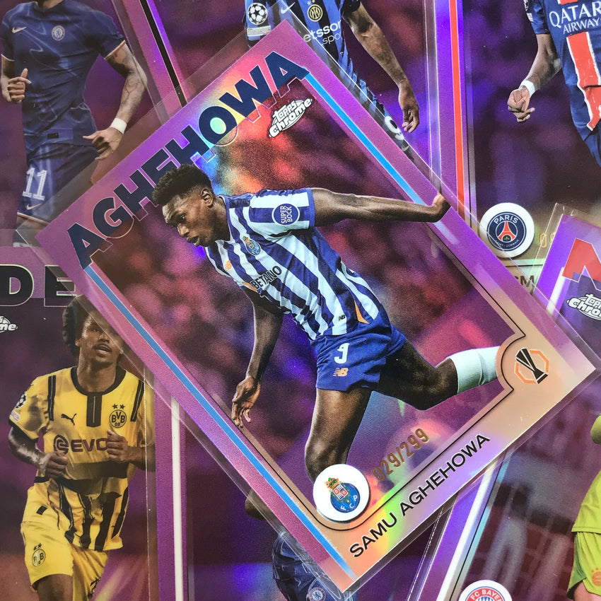 2024-25 Topps Chrome UEFA Club Comp JOAO PALHINHA Base Violet /299 #98
