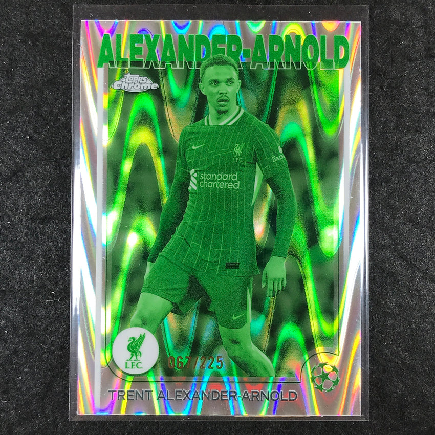 2024-25 Topps Chrome UEFA Club Comp ALEXANDER-ARNOLD Night Vision /225 #104