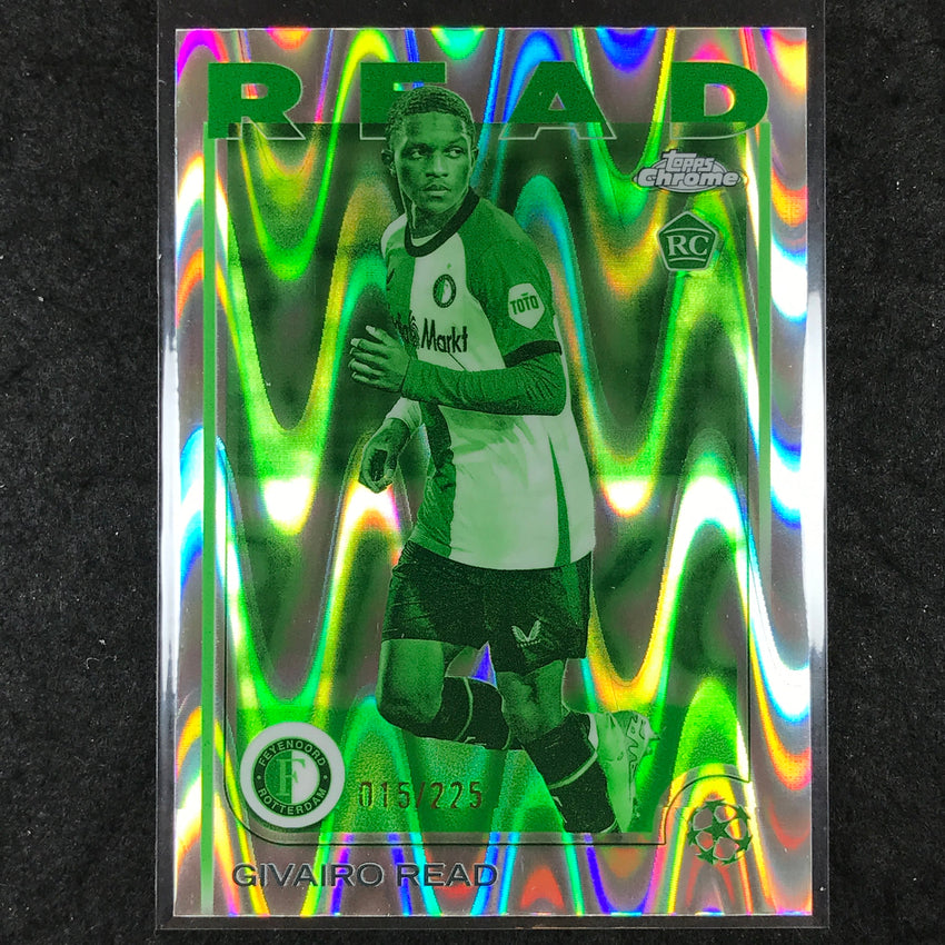 2024-25 Topps Chrome UEFA Club Comp GIVAIRO READ Rookie Night Vision /225 #138