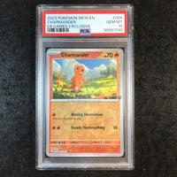 PSA 10 Charmander - 004/165 - 2023 EB Games Exclusive Promo 590