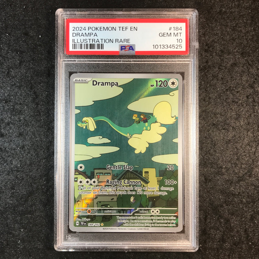 PSA 10 Drampa - 184/162 - Illustration Rare Temporal Forces 525