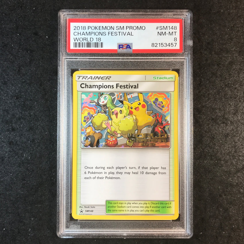 PSA 8 Champion's Festival - SM148 - 2018 World Championships Promo 457