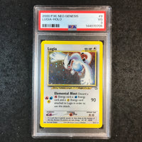 PSA 3 Lugia - 9/111 - 2000 Holo Neo Genesis Unlimited 705