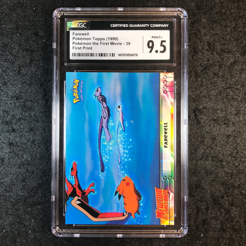 CGC 9.5 Farewell #39 Topps Pokemon The First Movie First Print 076