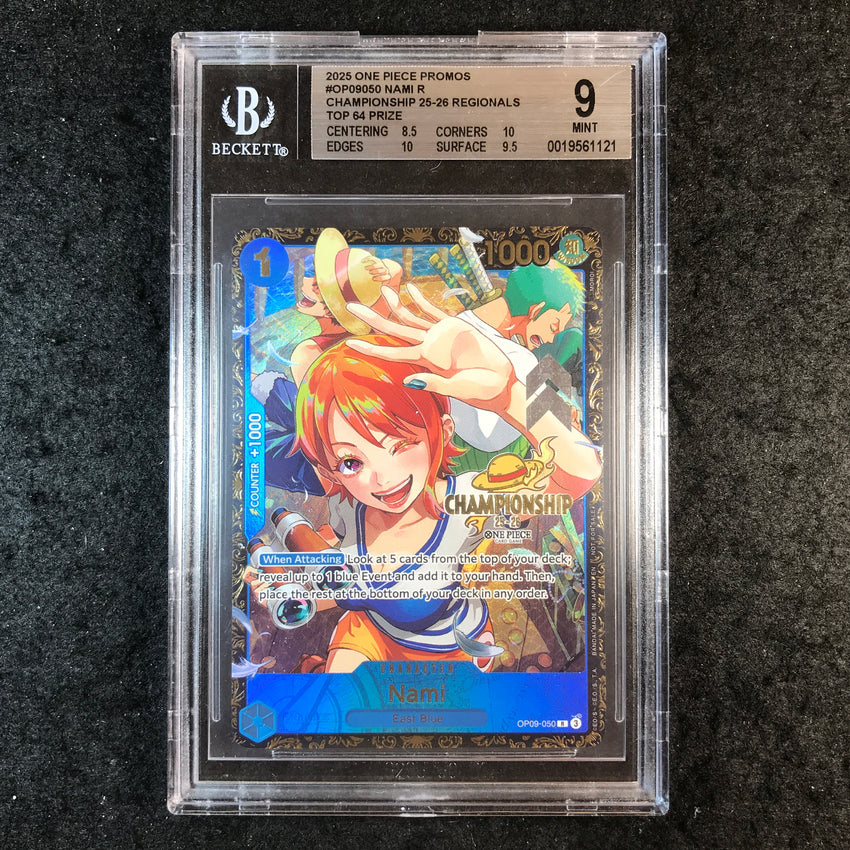 BGS 9 Nami - OP09-050 - Championship 25-26 Regionals Top 64 Prize 121