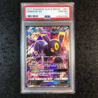 PSA 10 Umbreon GX - 80/149 - Sun & Moon Base Set 588