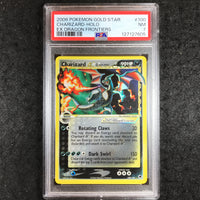 PSA 7 Charizard Gold Star - 100/101 - Pokemon 2006 EX Dragon Frontiers 605
