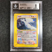 BGS 8 Crystal Lugia - 149/147 - Holo Secret Pokemon 2003 Aquapolis 726
