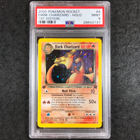 PSA 9 Dark Charizard - 4/82 - Holo Pokemon 2000 Team Rocket 1st Edition 137
