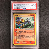 PSA 8 Entei Gold Star - 113/115 - Holo Pokemon 2005 EX Unseen Forces 650