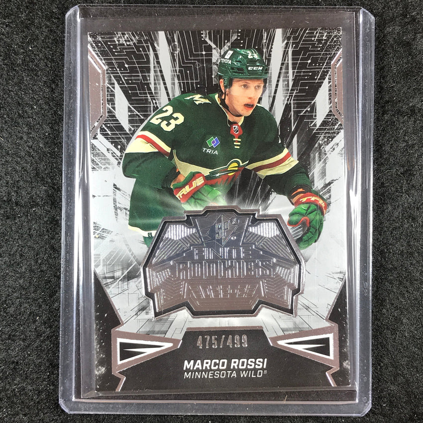 2022-23 SPx NHL MARCO ROSSI Finite Rookies Silver 475/499
