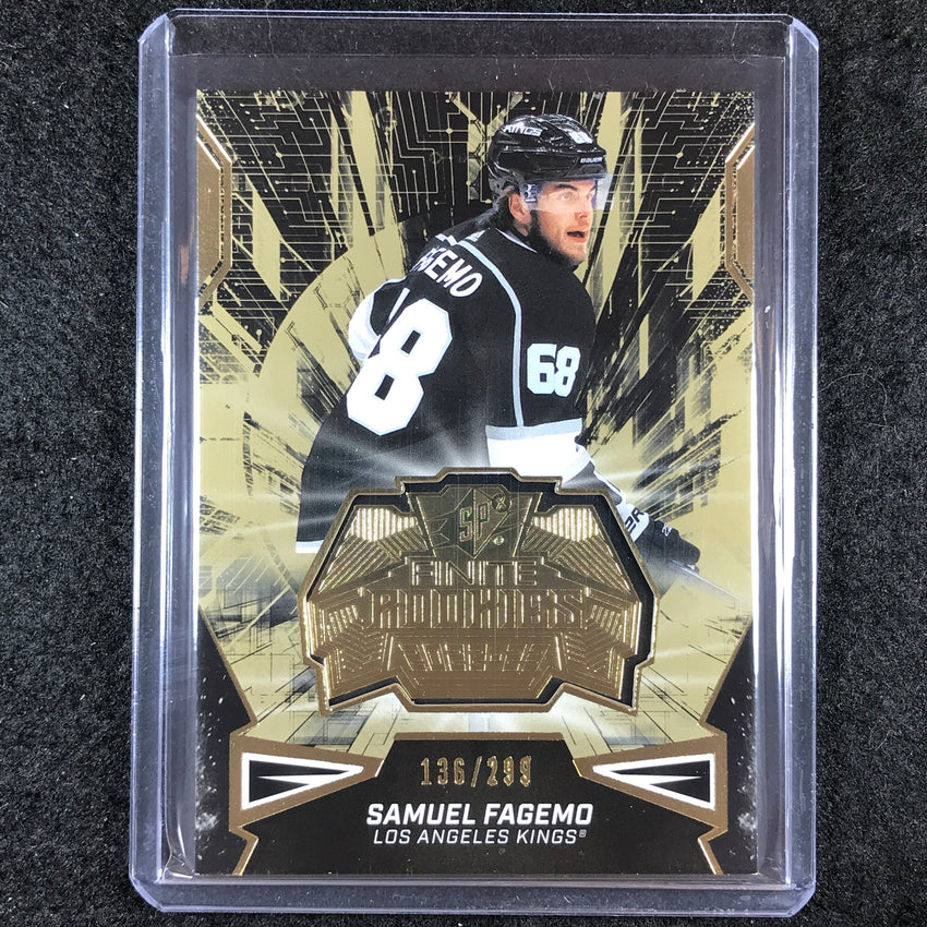2022-23 SPx NHL SAMUEL FAGEMO Finite Rookies Gold 136/299