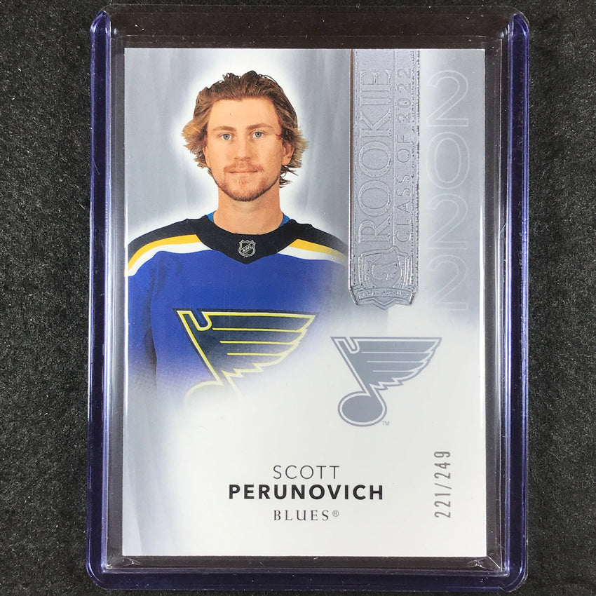 2021-22 The Cup Hockey SCOTT PERUNOVICH Rookie Class of 2022 221/249