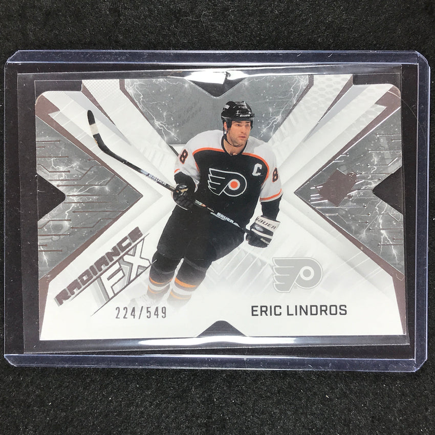 2022-23 SPx NHL ERIC LINDROS Radiance FX Veteran Silver 224/549 #19