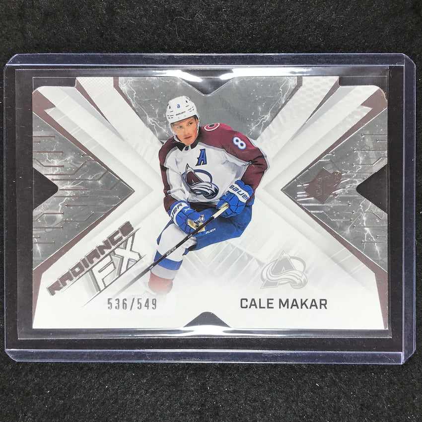 2022-23 SPx NHL CALE MAKAR Radiance FX Veteran Silver 536/549 #29