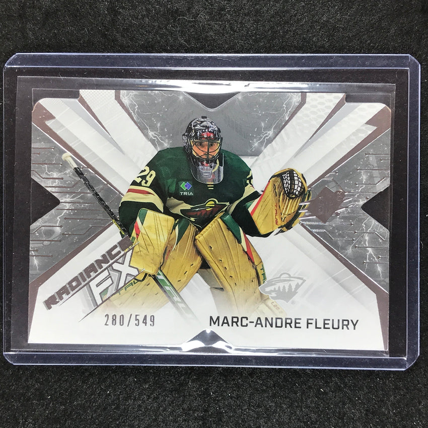 2022-23 SPx NHL MARC-ANDRE FLEURY Radiance FX Veteran Silver 280/549 #39