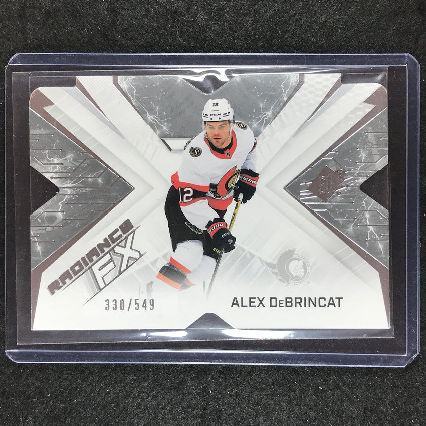 2022-23 SPx NHL ALEX DEBRINCAT Radiance FX Veteran Silver 330/549 #47