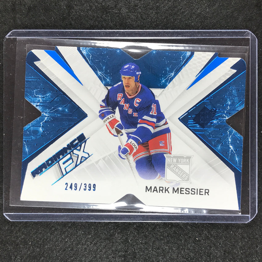 2022-23 SPx NHL MARK MESSIER Radiance FX Veteran Blue 249/399 #4