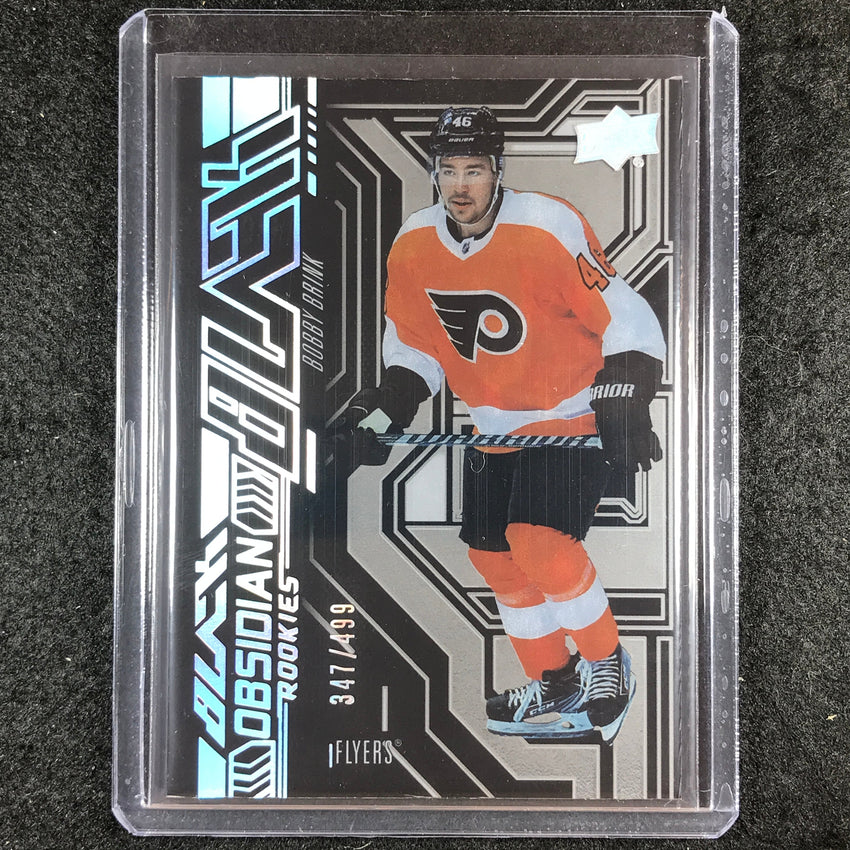 2022-23 SPx NHL BOBBY BRINK UD Black Obsidian Rookie Base 347/499 #36