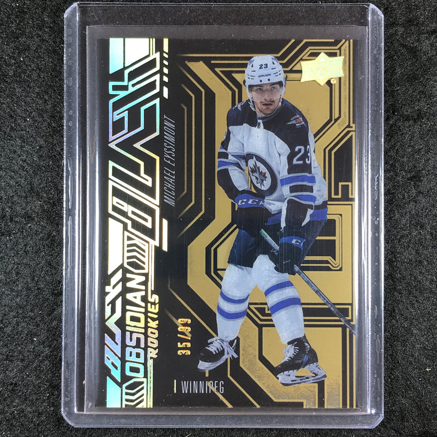2022-23 SPx NHL MICHAEL EYSSIMONT UD Black Obsidian Rookie Gold 35/99 #39