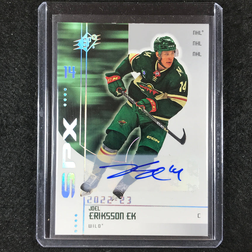 2022-23 SPx NHL JOEL ERIKSSON EK 2002-03 Retro Auto #35