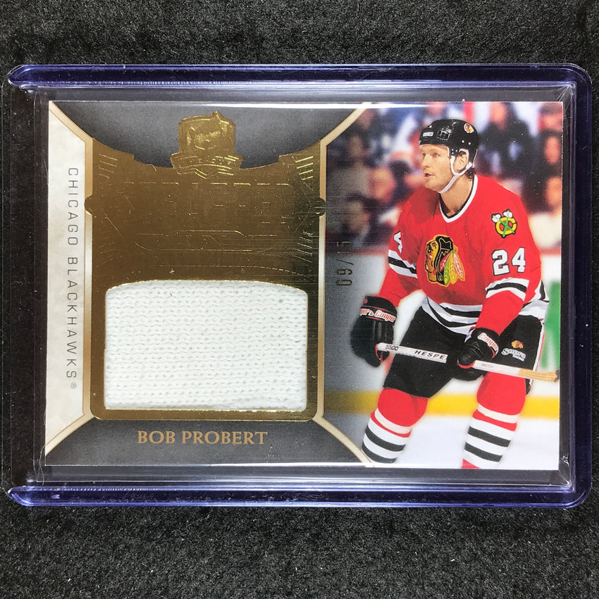 2021-22 The Cup Hockey BOB PROBERT Strapped In Jersey Relic 9/15