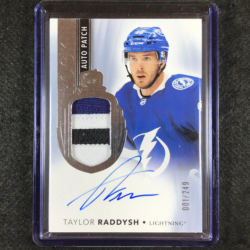2021-22 The Cup Hockey TAYLOR RADDYSH Rookie Patch Auto 1/249 #194