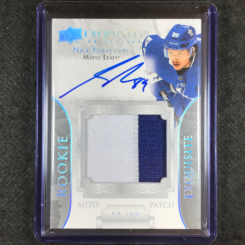 2021-22 The Cup Hockey NICK ROBERTSON Update Exquisite Rookie Auto Patch 55/89