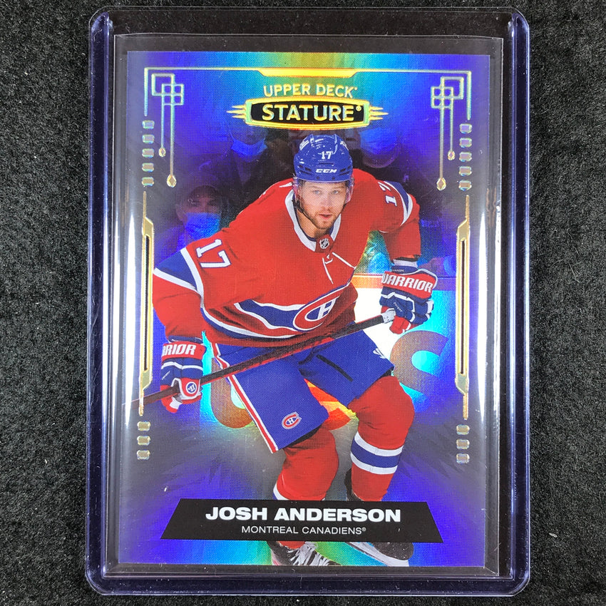2021-22 Stature NHL JOSH ANDERSON Veteran Base #75
