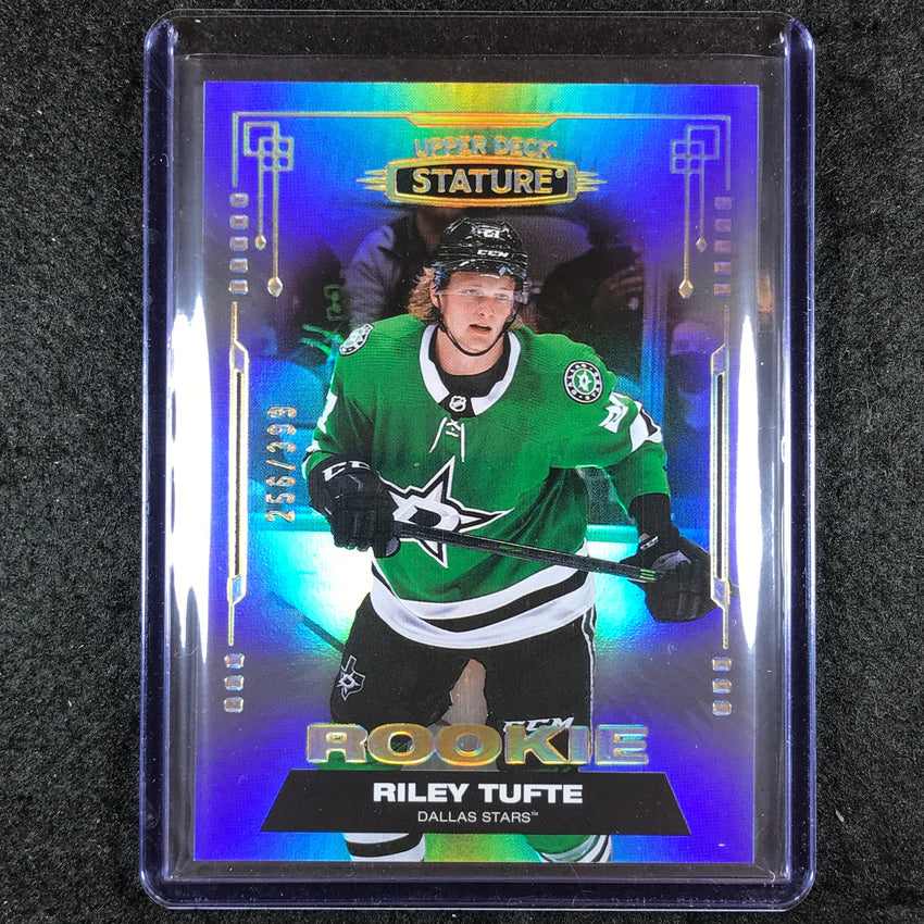 2021-22 Stature NHL RILEY TUFTE Rookie Base 256/399 #169