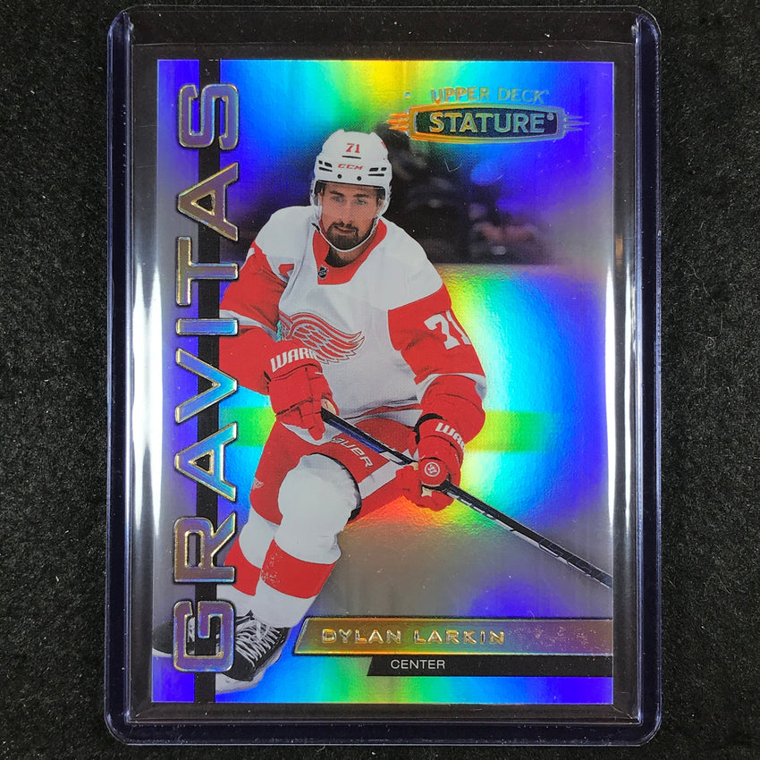2021-22 Stature NHL DYLAN LARKIN Gravitas Base #13