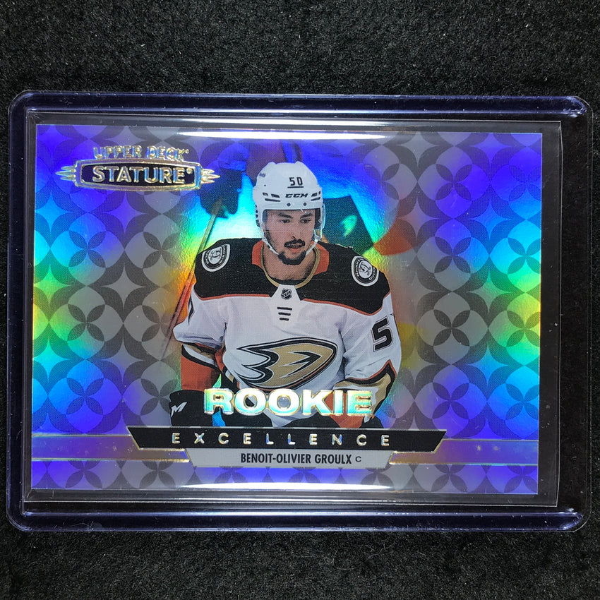 2021-22 Stature NHL BENOIT-OLIVIER GROULX Rookie Excellence Base #29